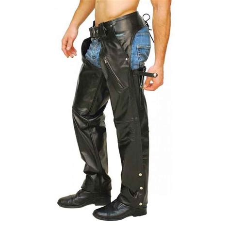 guys in leather chaps|men's leather chaps for sale.